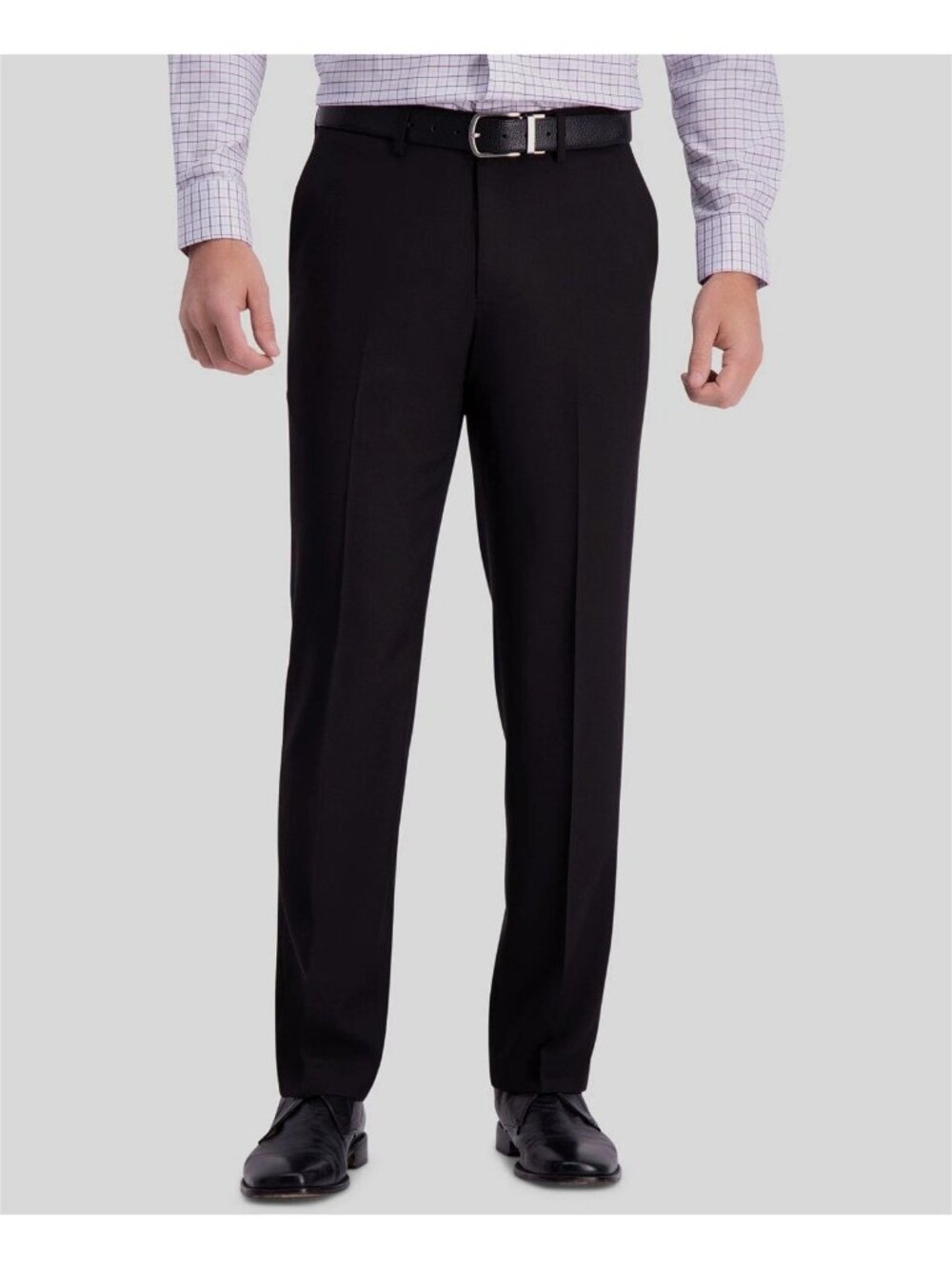 Haggar Men's 40x29 Black Straight Fit Dress Pants Repreve Stretch F1015 - Picture 1 of 9